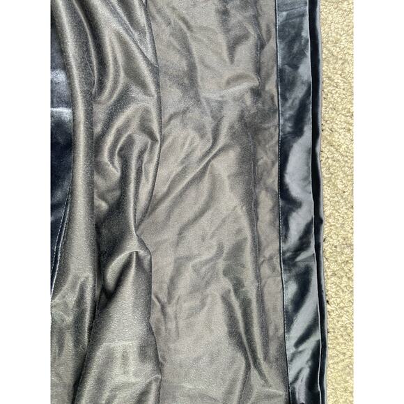 Window Curtains 2pc Set Blue Velvet Soft 37in X 85in Home Room Decoration New1 - Picture 8 of 8